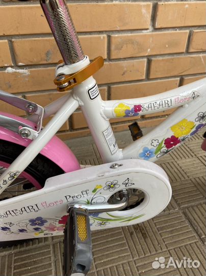 Велосипед для девочки от 3 лет