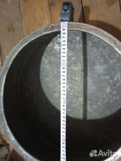 Старинный медный казан на 40 литров