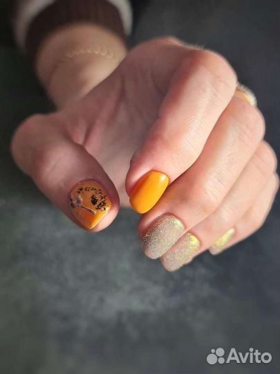 Маникюр +гель лак