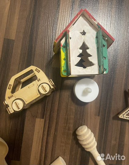Деревянные вещи пакетом