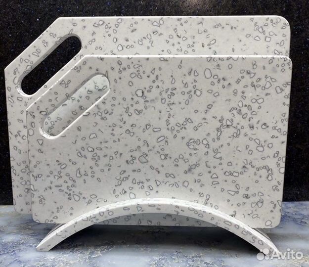 Акриловые и мраморные разделочные доски