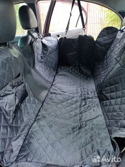 Автогамак чехол для перевозки собак Люкс