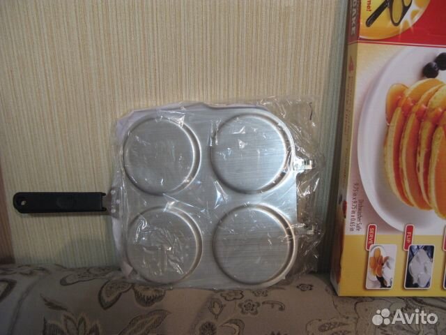 Двухсторонняя новая сковорода блинница и омлетница
