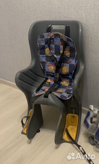 Детское велокресло на багажник