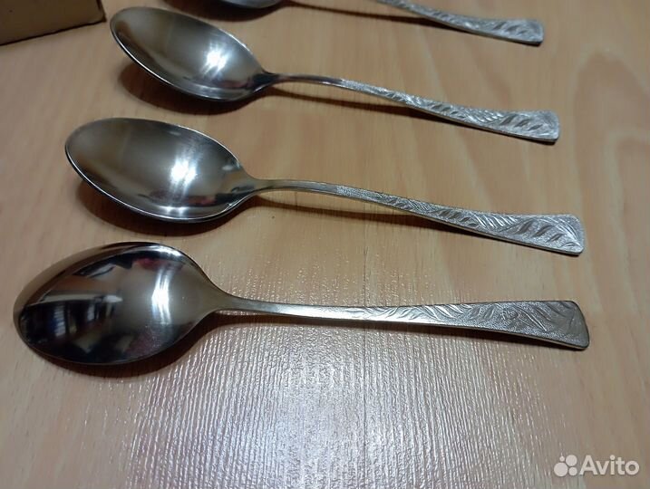 Столовые приборы из нержавеющей стали 6 предметов