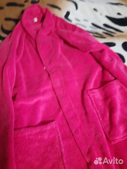 Халат махровый женский