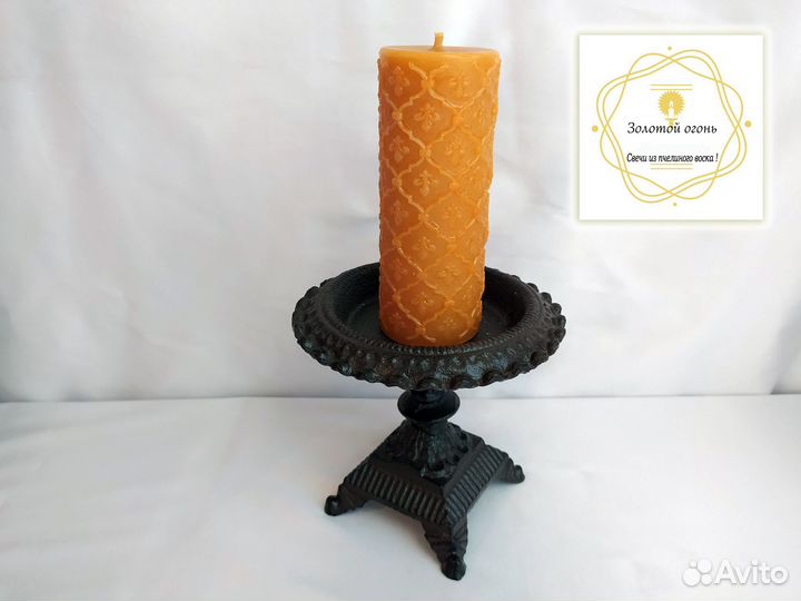 Свечи из пчелиного воска и вощины