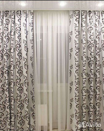 Шторы новые готовые