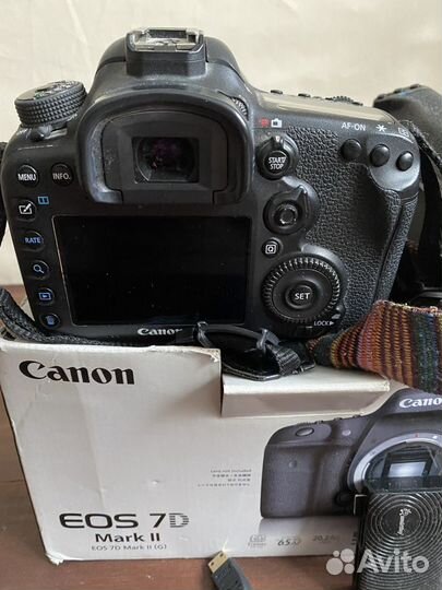 Зеркальный фотоаппарат canon 7 d mark ii