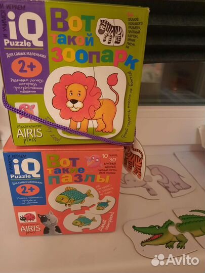 Пазлы airis для малышей животные