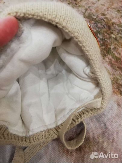 Шапочка 46см зимняя