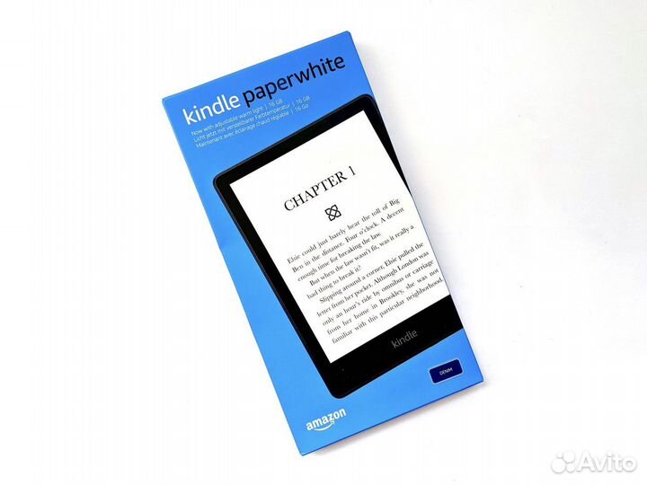 Новая Kindle Paperwhite 5 2021 16GB Denim + чехол