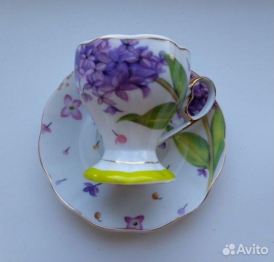 Чайный кофейный сервиз фарфоровый СССР