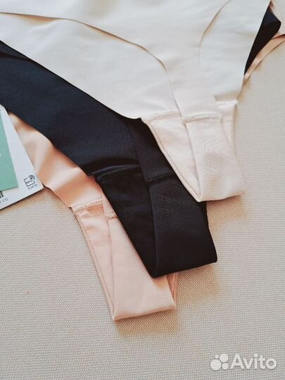 Трусы стринги 3шт. S,M H&M