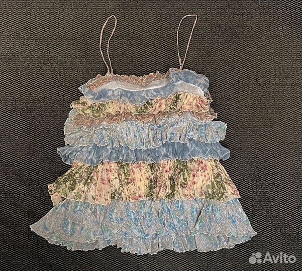 Twin set шелковый топ