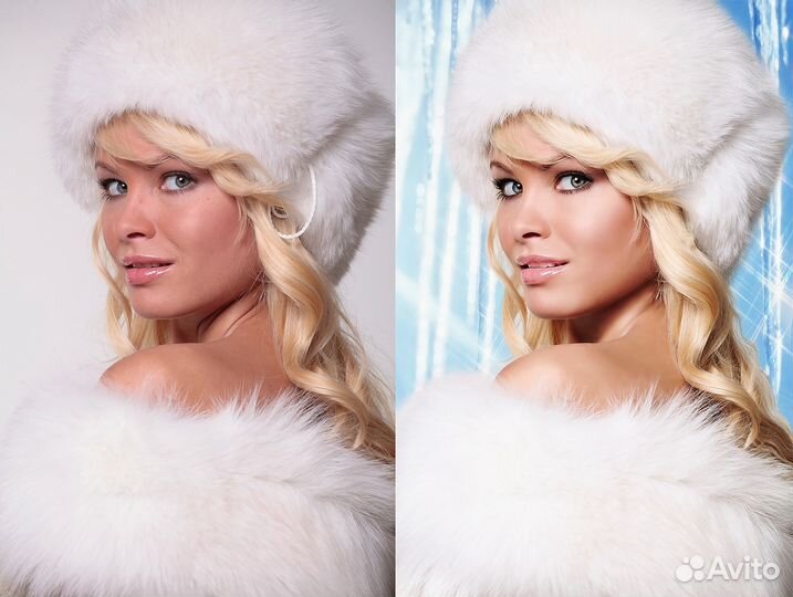 Ретушь, цветокоррекция, отбор фото