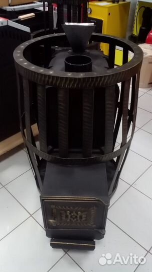Чугунная печь для бани Березка Воевода 20 зк