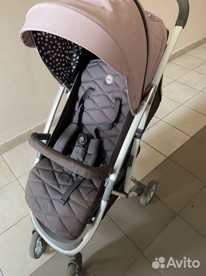 Коляска прогулочная Happy Baby Eleganza V2 Pink