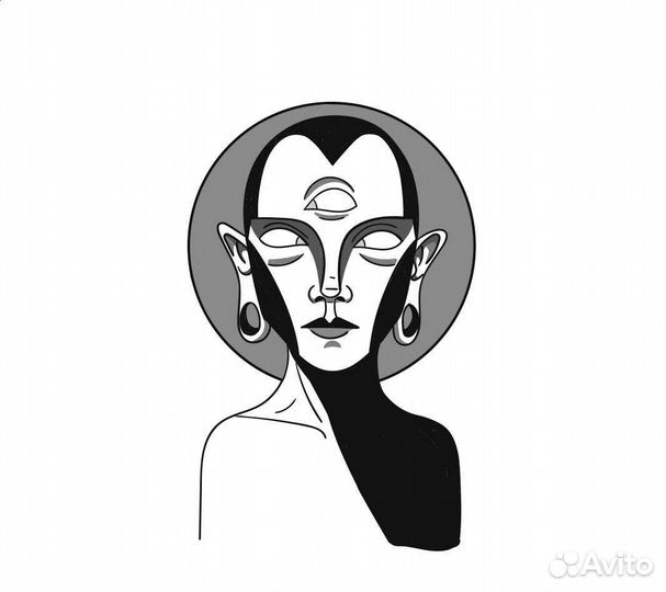 Рисую эскизы тату