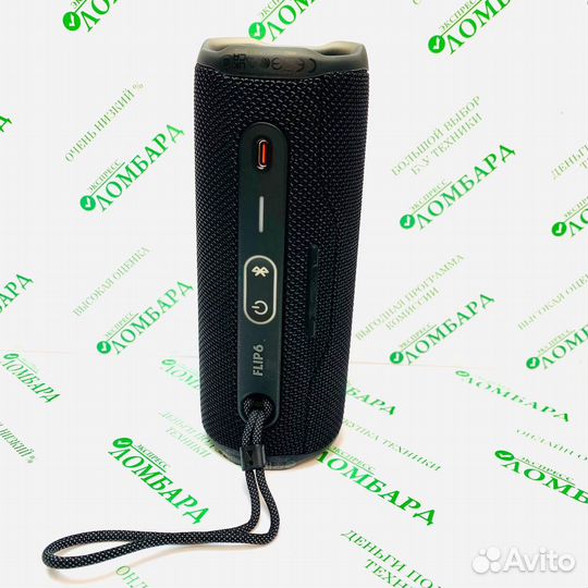 Портативная акустика JBL Flip 6, 30 Вт, №94348
