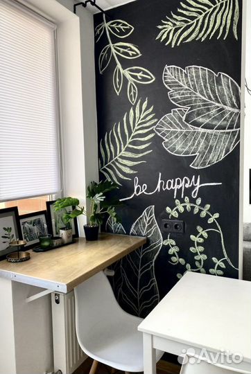 Роспись витрин и меловых досок