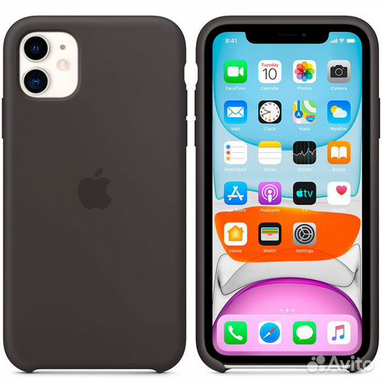 Чехлы-Накладки Silicone Case для iPhone 11