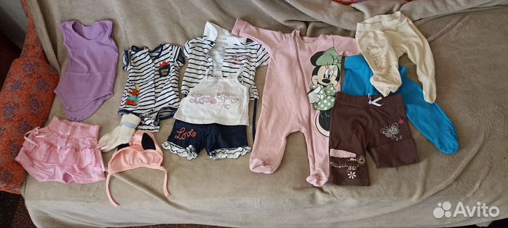 Детские вещи пакетом для девочек