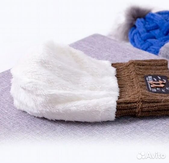 Комплект шапка и шарф