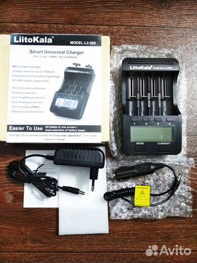 Зарядное устройство LiitoKala Lii 500