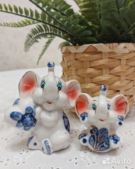 Статуэтка слон 2 штуки