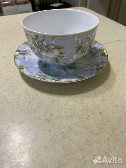 Чашка с блюдцем