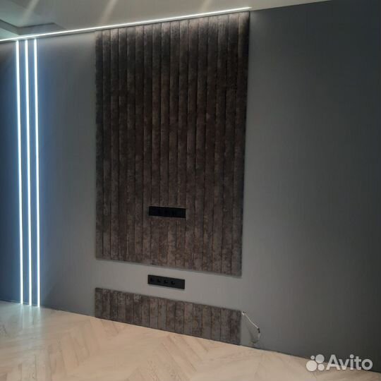 Изготовление мягких стеновых панелей