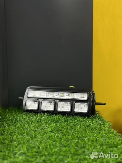 Светодиодные LED надфарники, Нива, (стиль Lexus)