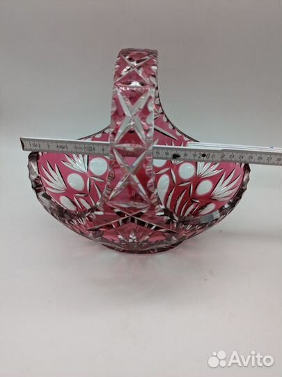 Графин хрустальный богемия