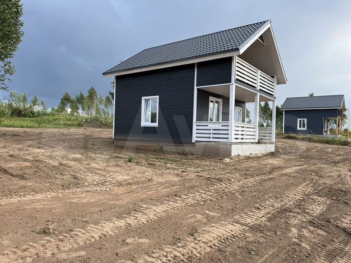 Дом 88,9 м² на участке 9 сот.