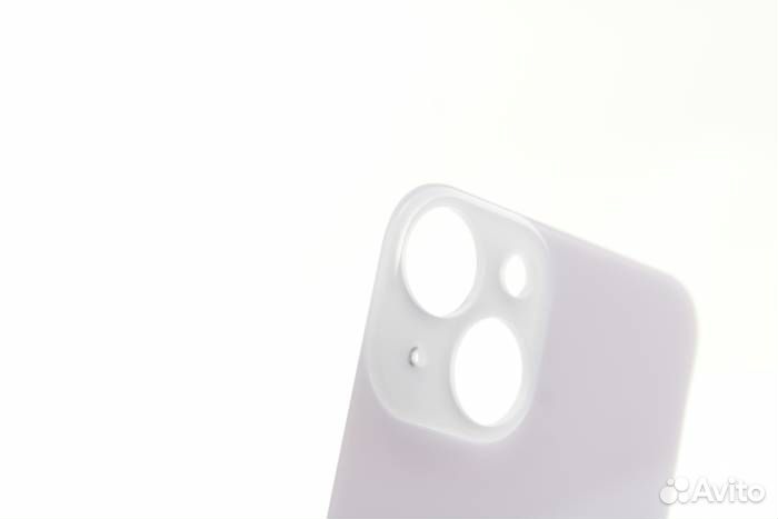 Задняя крышка для iPhone 14 Фиолетовая (Стеклянная