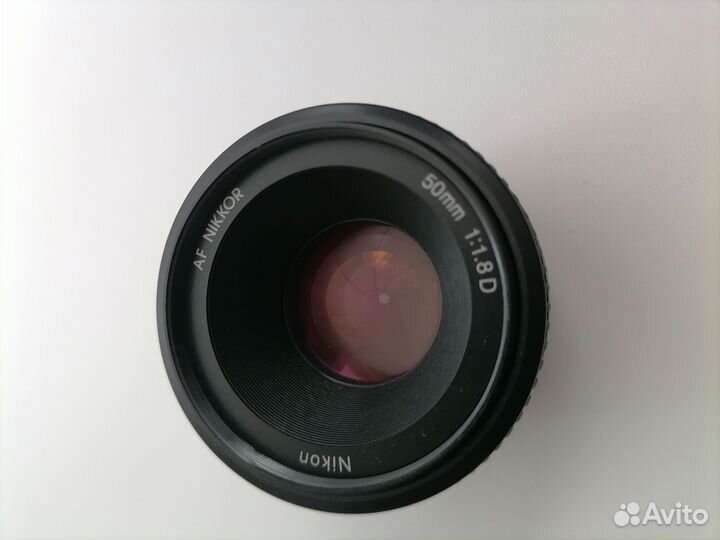 Объектив nikon 50mm 1.8
