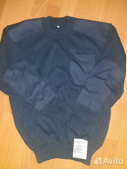 Свитер мужской летного состава вкс п/ш синий