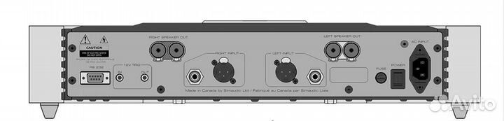 Усилитель мощности SIM Audio moon 760 A black