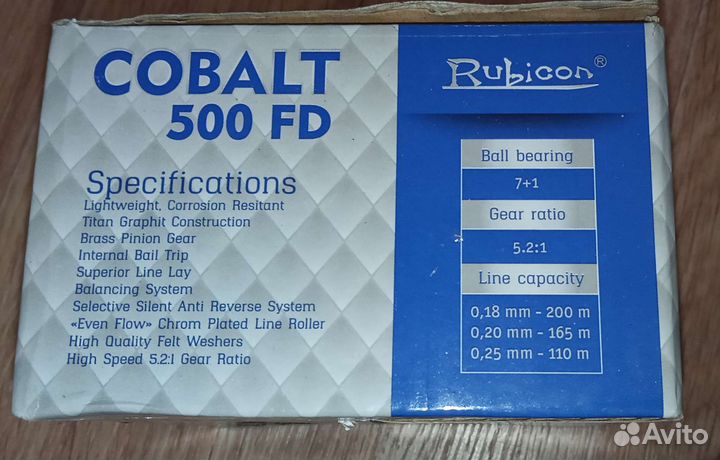 Катушка рыболовная Rubicon Cobalt безинерционная