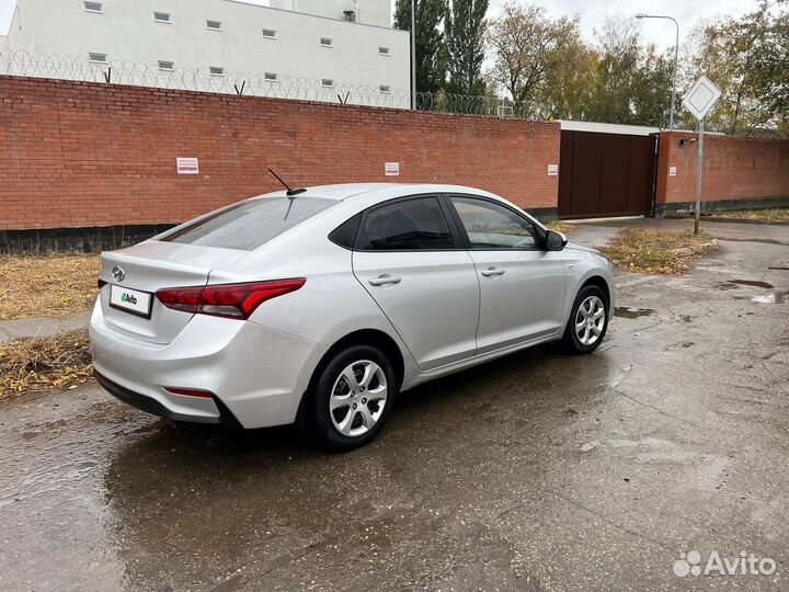 Hyundai Solaris 1.4 МТ, 2017, 114 000 км