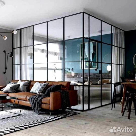 Лофт перегородки