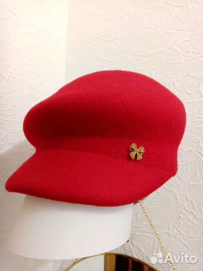 Кепка женская фетровая