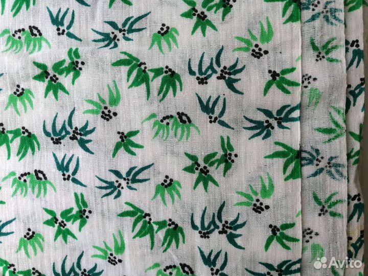 Отрезы тканей хлопок