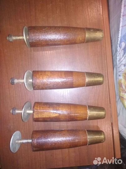 Ноги для мебели. Орех