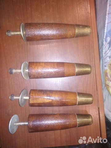 Ноги для мебели. Орех