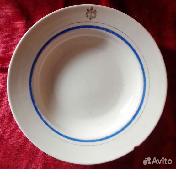 Тарелка большая,суповая вмф