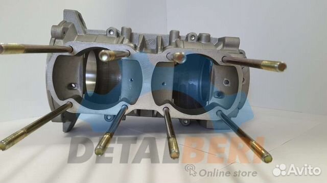 Картер двигателя рмз 500 с доработками по каналам