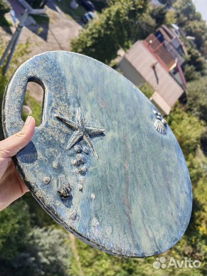 Тарелка декоративная для подачи