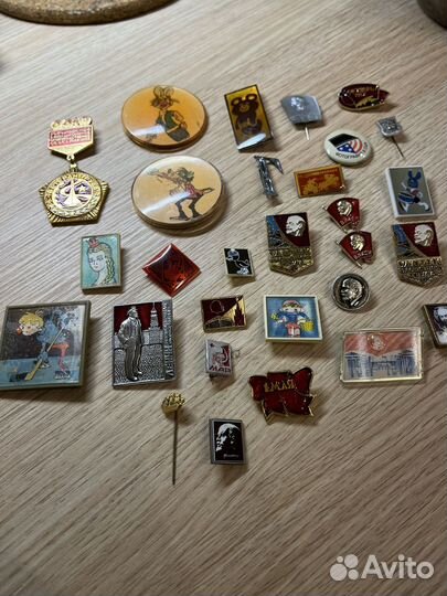 Значоки СССР разные